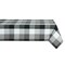 Contemporary Home Living Check Square Tablecloth - 52" - Black and White
